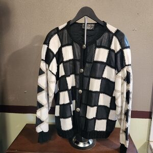 Rare Bubu Beverly Hills Vintage Leather Jacket – Made in Turkey